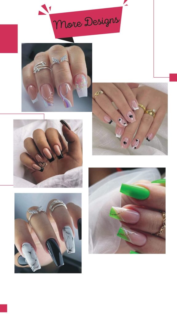 Latest design of nail extension 2024